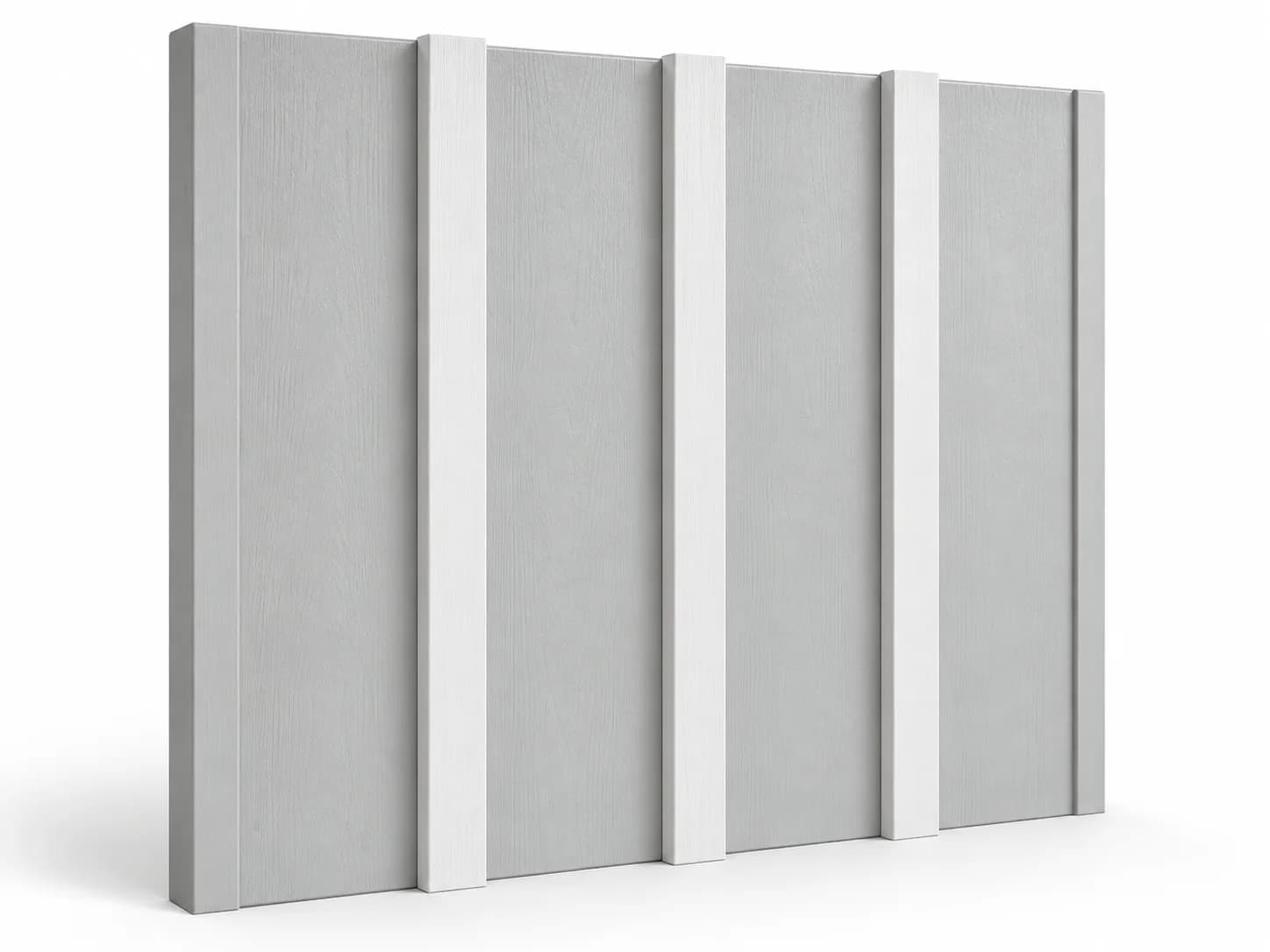 Illustration of vertical siding boards with narrow raised battens covering their joints.