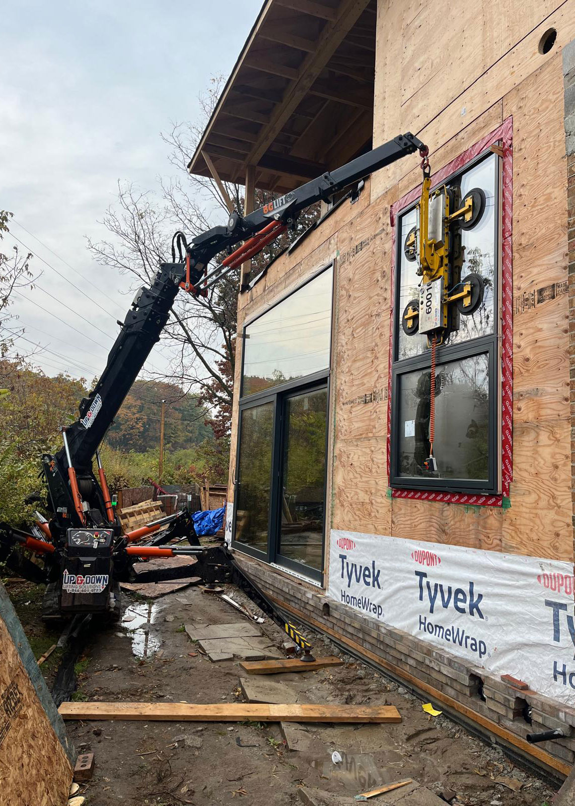 Heavy Window Install — windows