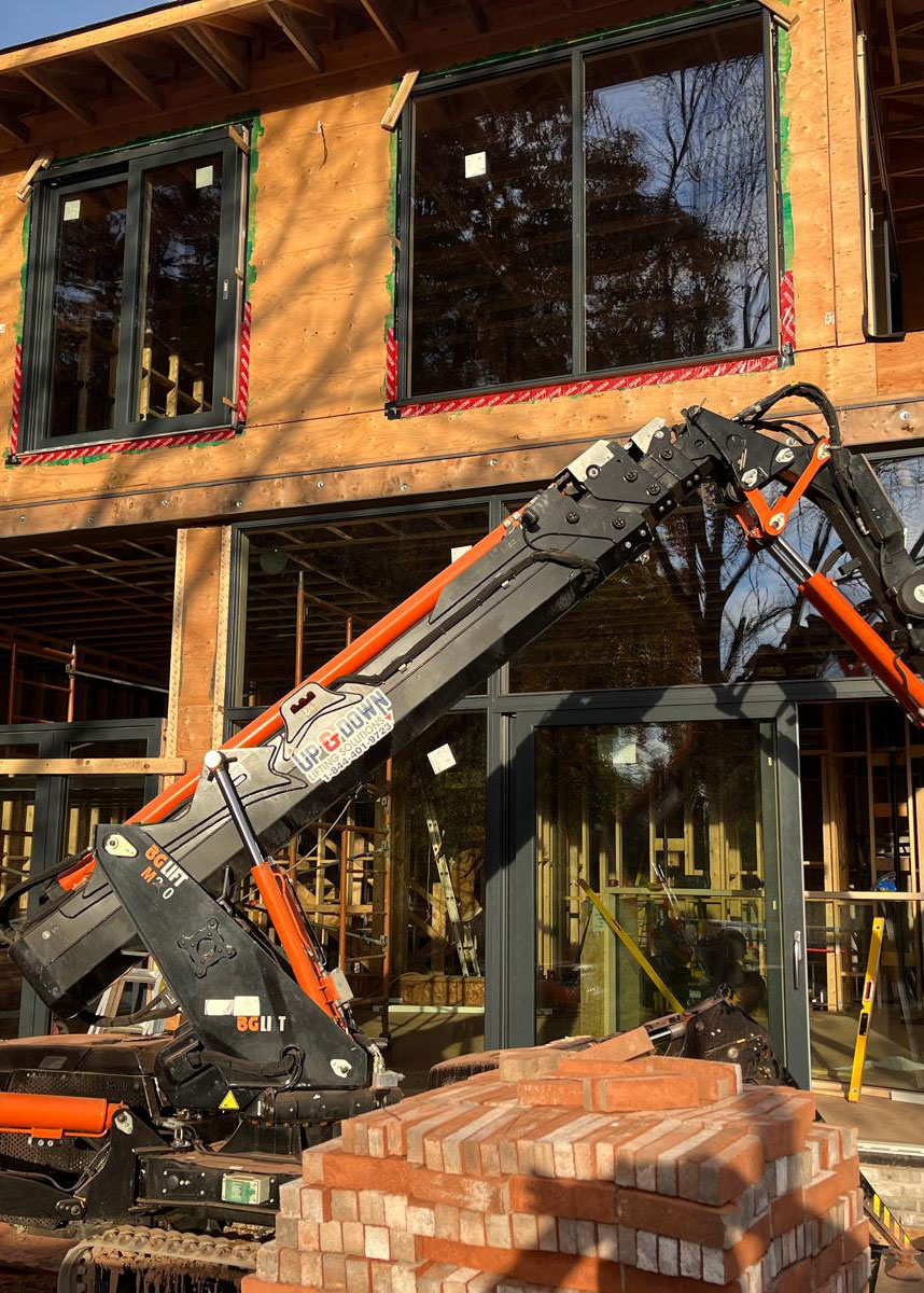 Heavy Window Install — windows