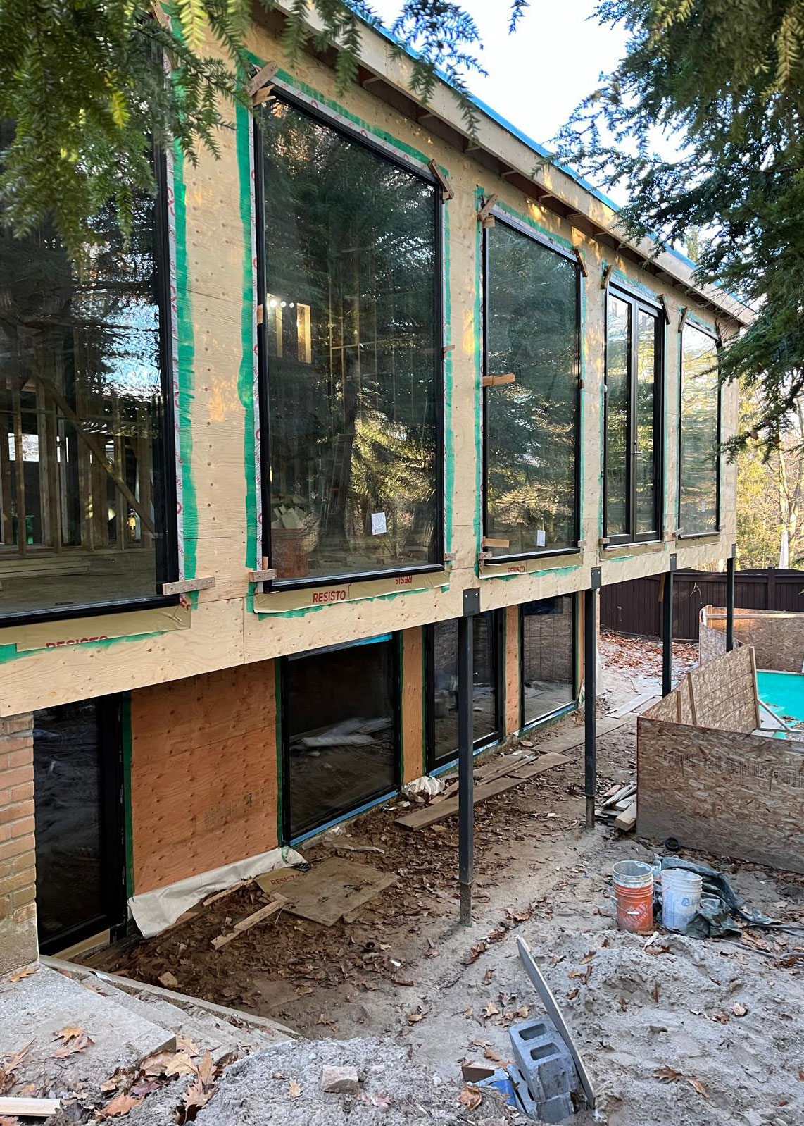 Heavy Window Install — windows