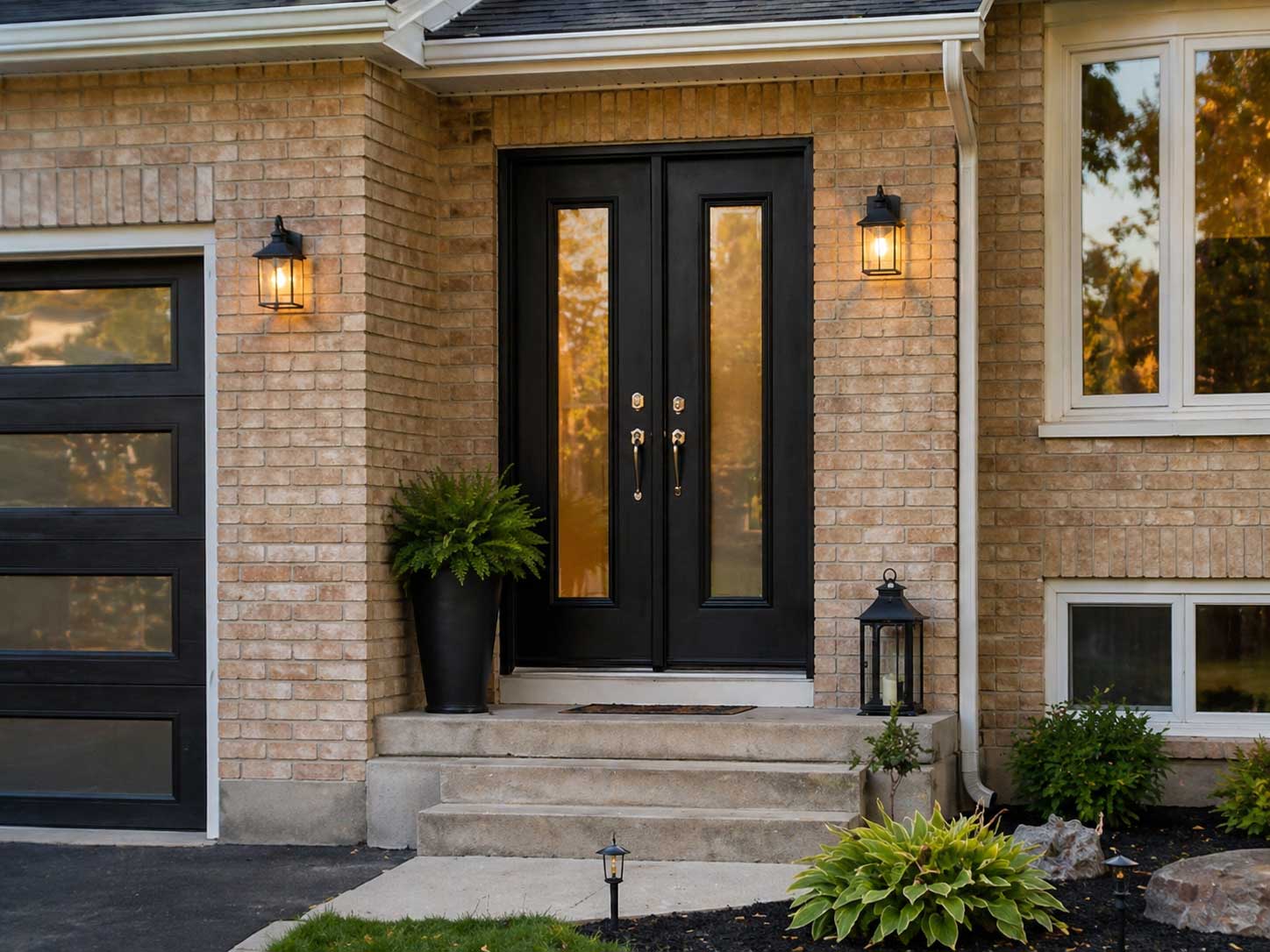 Premium door installation by Wide View Contracting